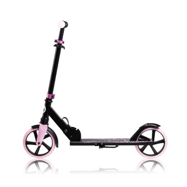 Фото - Двухколёсный самокат Lionelo LUCA BLACK CARBON PINK