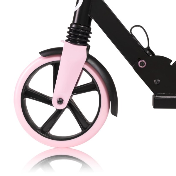 Фото - Двухколёсный самокат Lionelo LUCA BLACK CARBON PINK