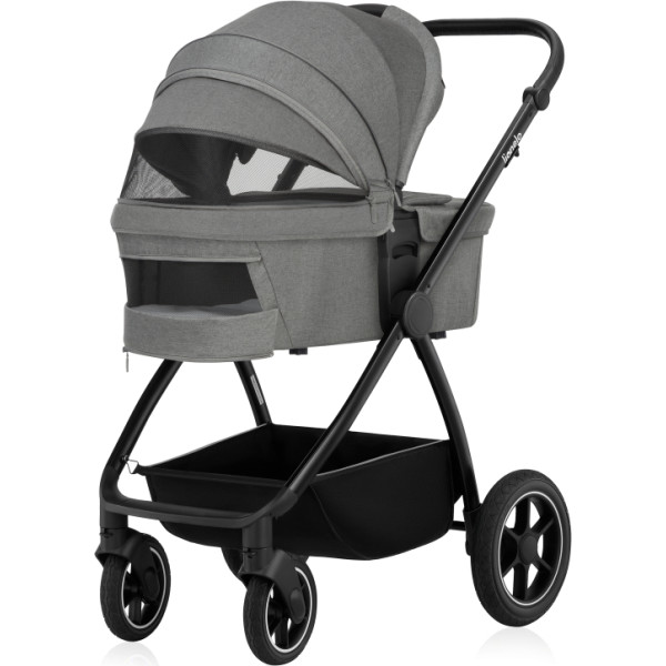 Фото - Коляска універсальна 2 в 1 Lionelo Meril Grey Stone
