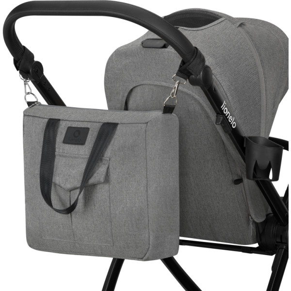 Фото - Коляска універсальна 2 в 1 Lionelo Meril Grey Stone