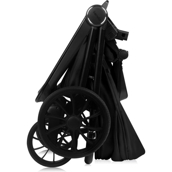 Фото - Коляска універсальна 2 в 1 Lionelo Lionelo Mika Plus Black Onyx