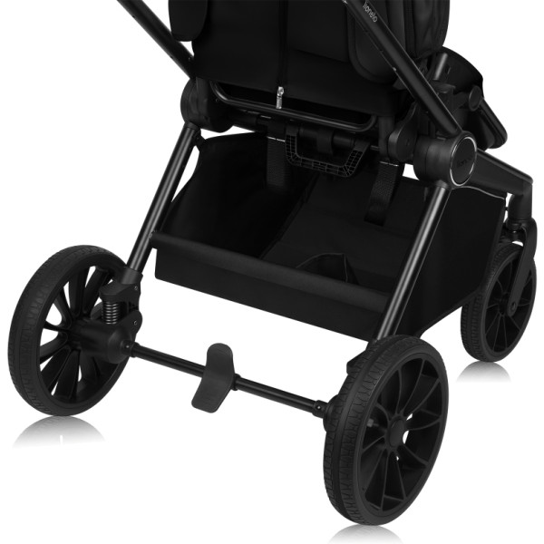 Фото - Коляска універсальна 2 в 1 Lionelo Lionelo Mika Plus Black Onyx