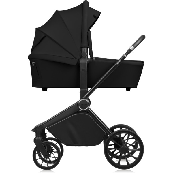 Фото - Коляска універсальна 2 в 1 Lionelo Lionelo Mika Plus Black Onyx