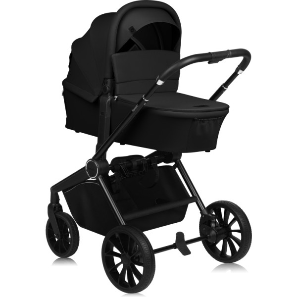Фото - Коляска універсальна 3 в 1 Lionelo Mika Plus Black Onyx