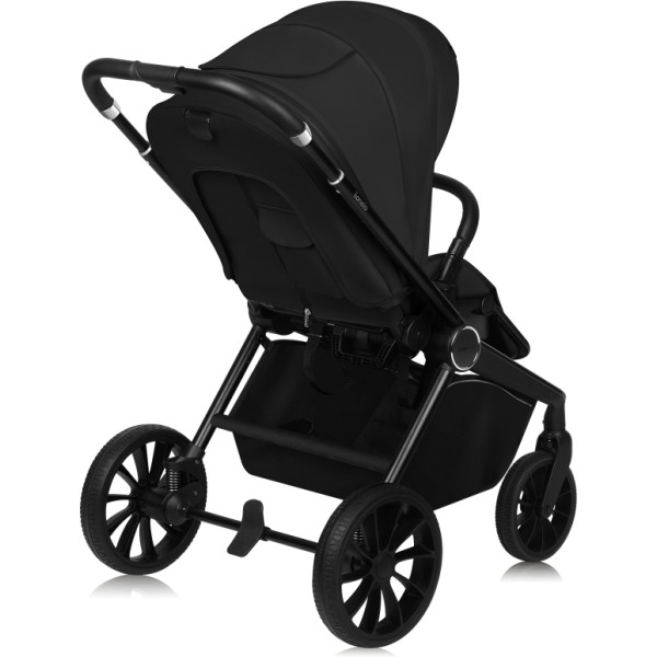 Фото - Коляска універсальна 3 в 1 Lionelo Mika Plus Black Onyx