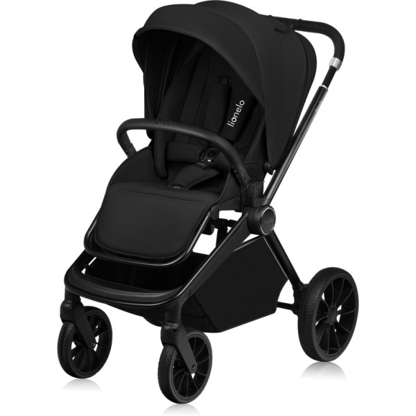 Фото - Коляска універсальна 3 в 1 Lionelo Mika Plus Black Onyx