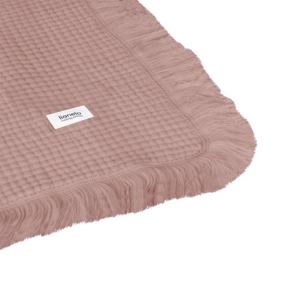 Фото - Ковдра дитяча всесезонна Lionelo Muslin Blanket Dusty Pink