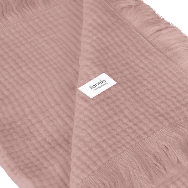 Фото - Ковдра дитяча всесезонна Lionelo Muslin Blanket Dusty Pink