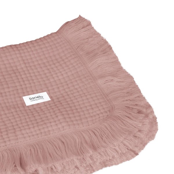 Фото - Ковдра дитяча всесезонна Lionelo Muslin Blanket Dusty Pink