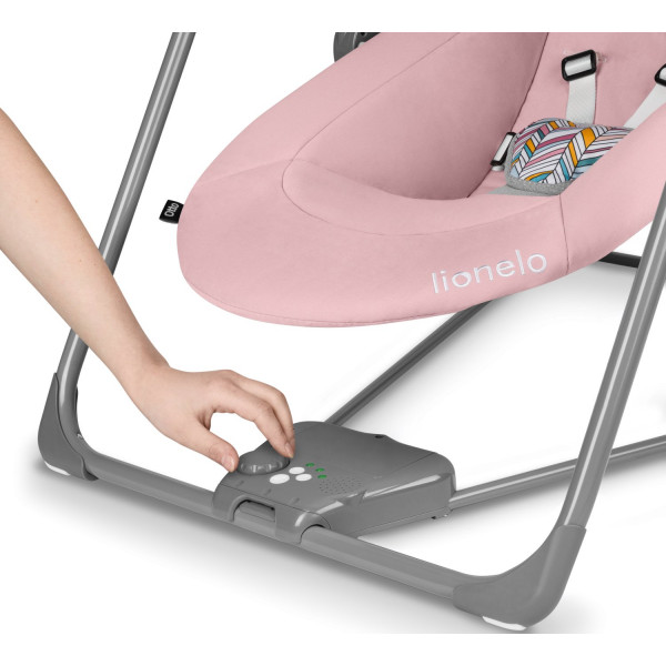 Фото - Крісло-качалка Lionelo Otto Pink Baby