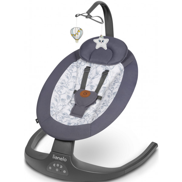 Фото - Крісло-шезлонг Lionelo Ralf Grey White