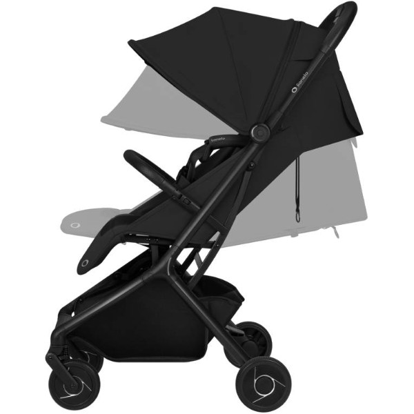 Фото - Коляска універсальна 2 в 1 Lionelo Sia Flex Black Onyx