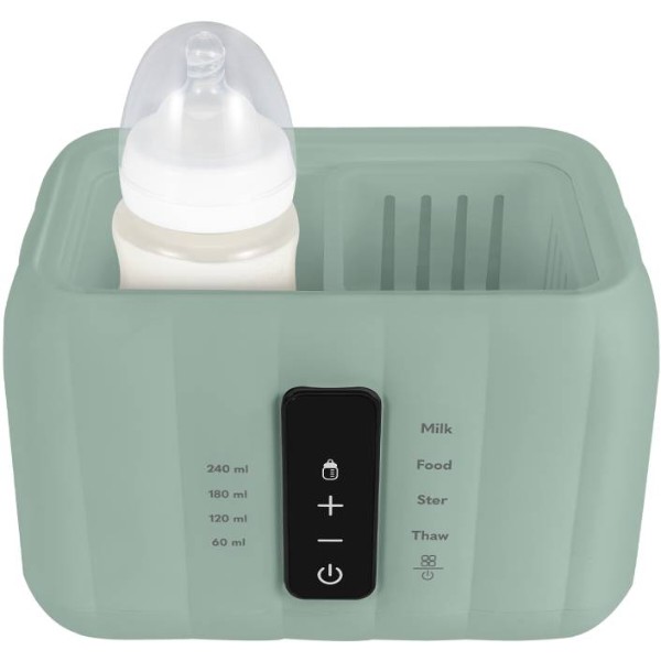 Фото - Подогреватель детских бутылочек стационарный Lionelo Thermup Duo Green Mist