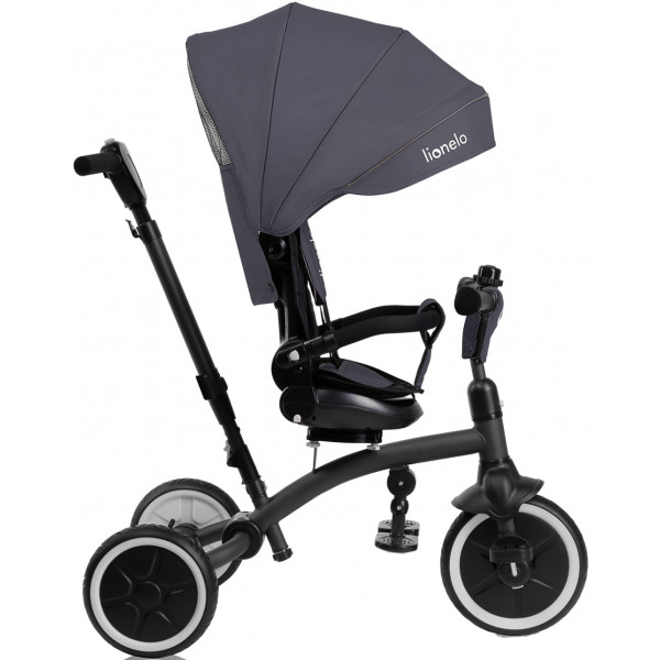 Фото - Триколісний велосипед Lionelo TRIS PLUS GREY STONE