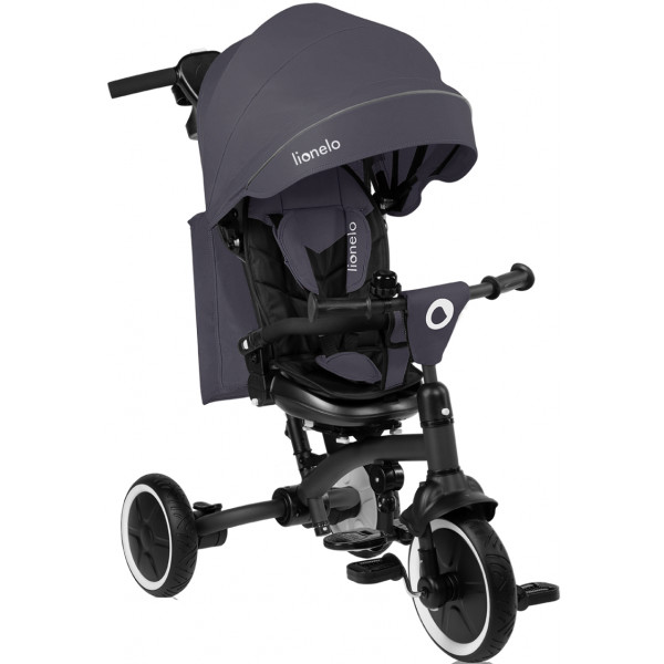 Фото - Триколісний велосипед Lionelo TRIS PLUS GREY STONE
