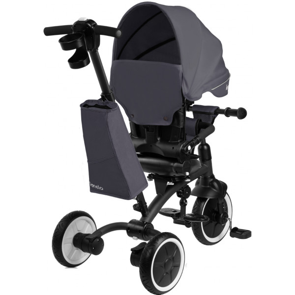 Фото - Триколісний велосипед Lionelo TRIS PLUS GREY STONE