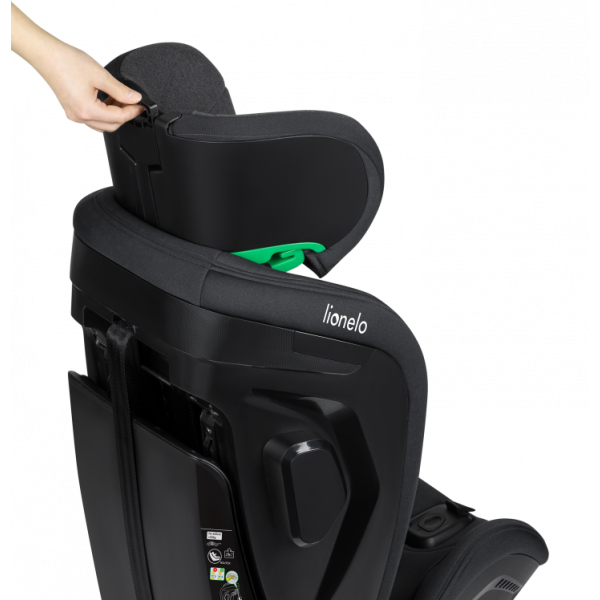 Фото - Автокрісло Lionelo Braam Air I-SIZE Black Carbon