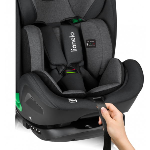 Фото - Автокрісло Lionelo Braam Air I-SIZE Black Carbon