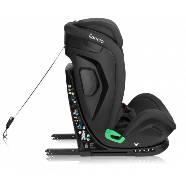 Фото - Автокрісло Lionelo Braam Air I-SIZE Black Carbon