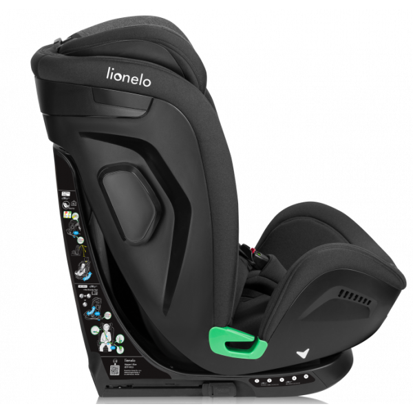 Фото - Автокрісло Lionelo Braam Air I-SIZE Black Carbon