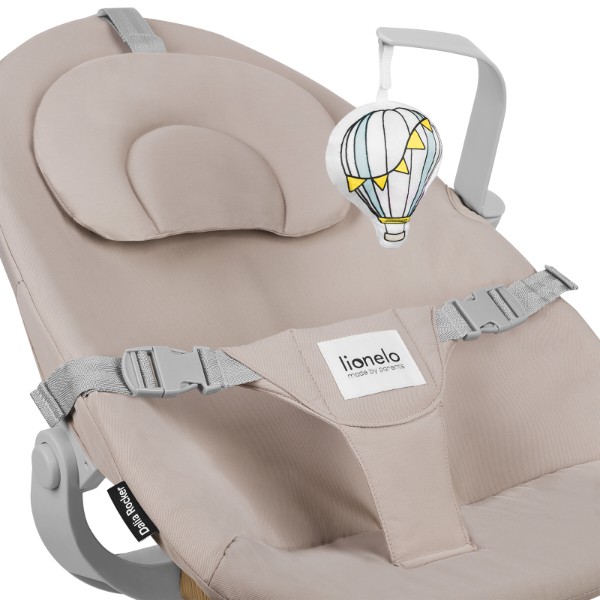 Фото - Стульчик для кормления классический Lionelo DALIA SET GREY STONE NATURAL