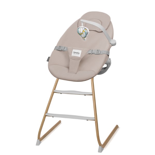 Фото - Стульчик для кормления классический Lionelo DALIA SET GREY STONE NATURAL