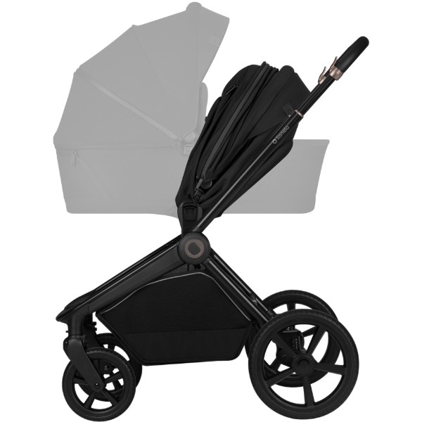 Фото - Коляска універсальна 2 в 1 Lionelo FREYA BLACK ONYX