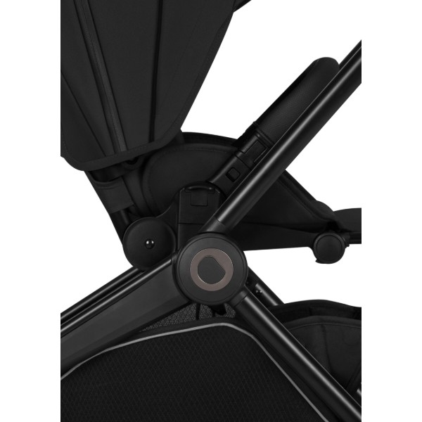 Фото - Коляска універсальна 3 в 1 Lionelo FREYA BLACK ONYX