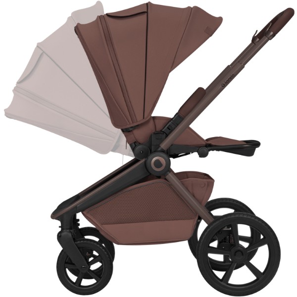 Фото - Коляска универсальная 3 в 1 Lionelo FREYA BROWN CHOCOLATE
