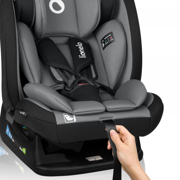 Фото - Автокресло Lionelo IZZY I-SIZE BLACK GREY