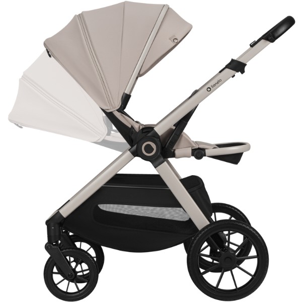 Фото - Коляска універсальна 3 в 1 Lionelo LAYLA 3IN1 BEIGE SAND