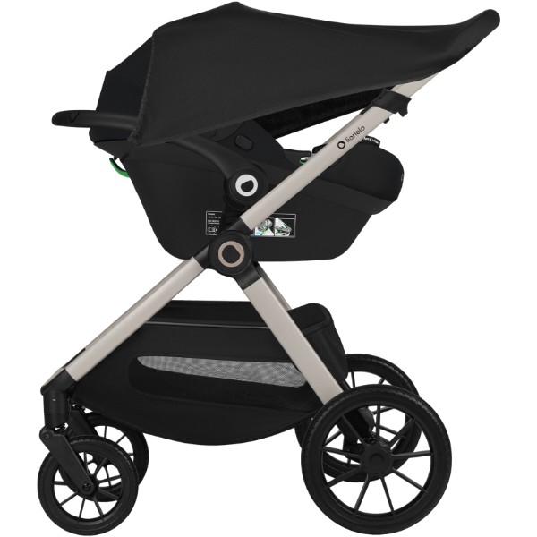 Фото - Коляска універсальна 3 в 1 Lionelo LAYLA 3IN1 BEIGE SAND
