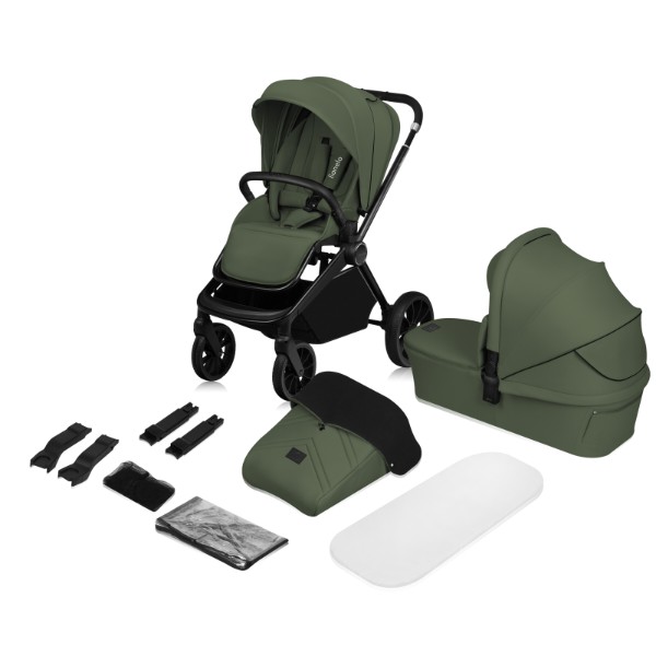 Фото - Коляска універсальна 2 в 1 Lionelo Mika Plus Green Olive
