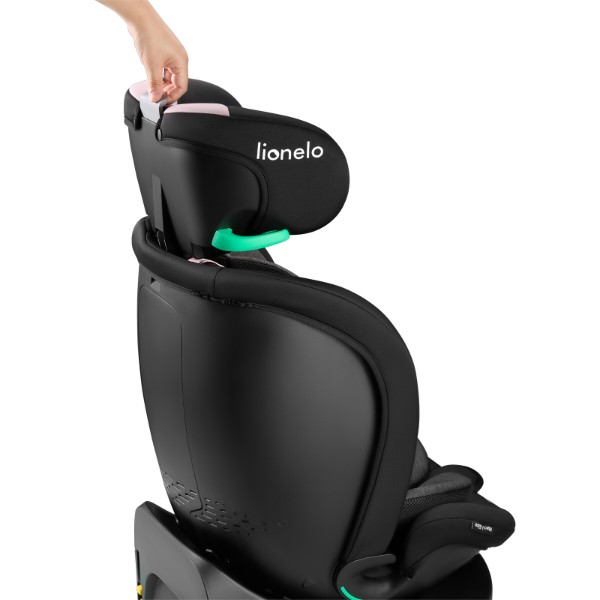 Фото - Автокресло Lionelo NAVY I-SIZE BLACK PINK