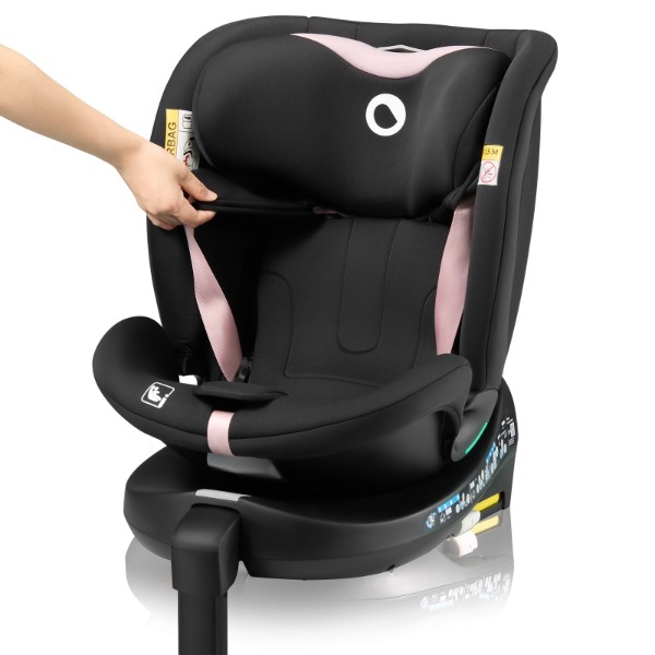 Фото - Автокресло Lionelo NAVY I-SIZE BLACK PINK