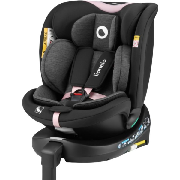 Фото - Автокресло Lionelo NAVY I-SIZE BLACK PINK