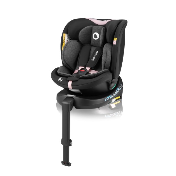 Фото - Автокресло Lionelo NAVY I-SIZE BLACK PINK