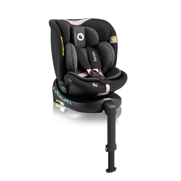Фото - Автокресло Lionelo NAVY I-SIZE BLACK PINK