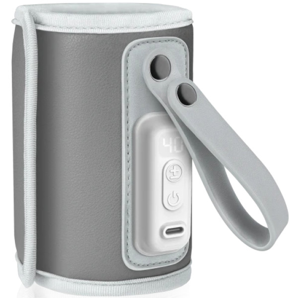 Фото - Підігрівач дитячих пляшечок дорожній Lionelo THERMUP GO GREY ASH