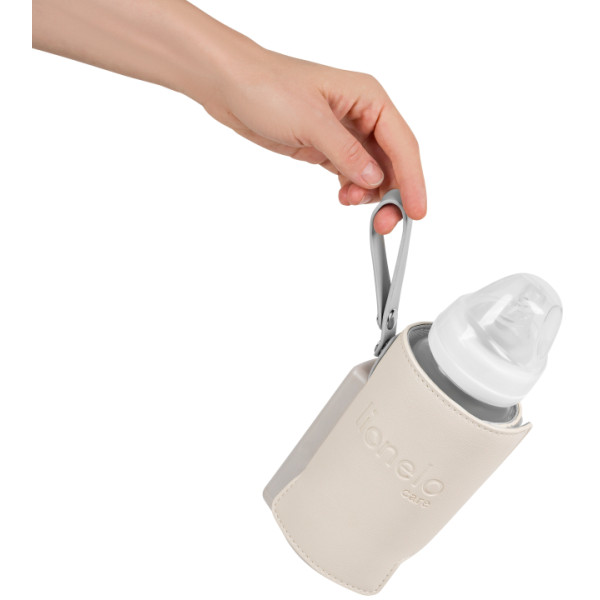 Фото - Подогреватель детских бутылочек дорожный Lionelo THERMUP GO PLUS BEIGE CALM