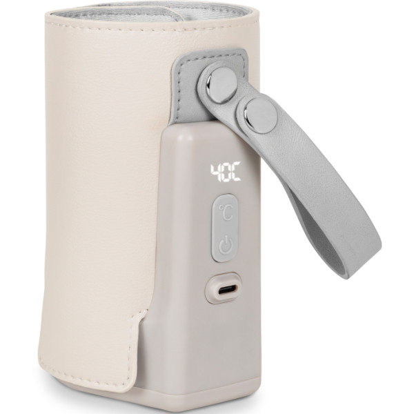 Фото - Подогреватель детских бутылочек дорожный Lionelo THERMUP GO PLUS BEIGE CALM