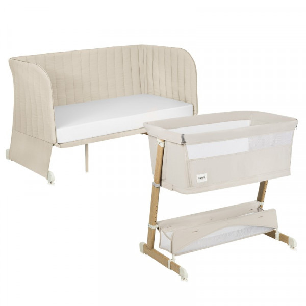 Фото - Ліжечко дитяче прямокутне Lionelo THOMI PLUS BEIGE SAND