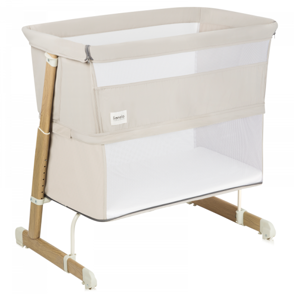 Фото - Ліжечко дитяче прямокутне Lionelo THOMI PLUS BEIGE SAND