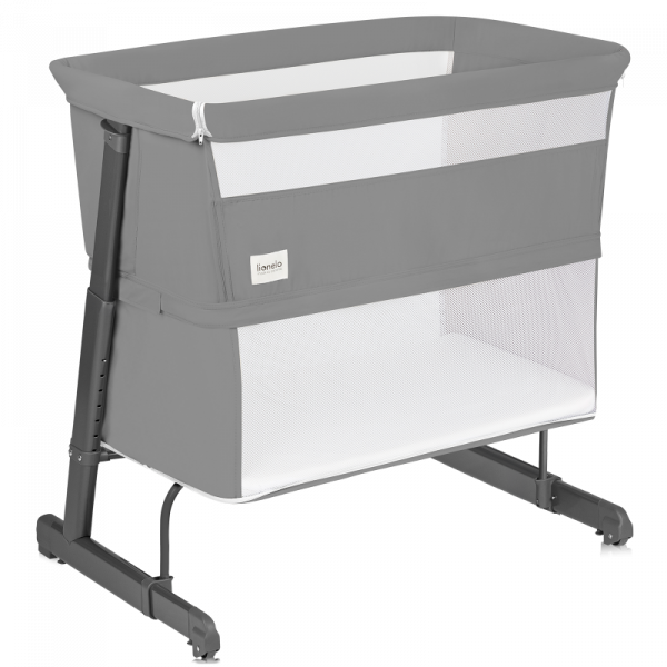 Фото - Ліжечко дитяче прямокутне Lionelo THOMI PLUS GREY CONCRETE
