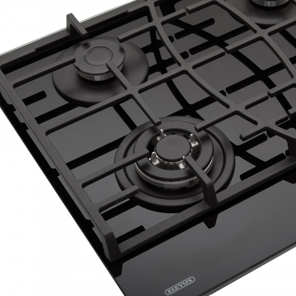 Фото - Варочная панель газовая ELEYUS LIRA 60 BL CWF