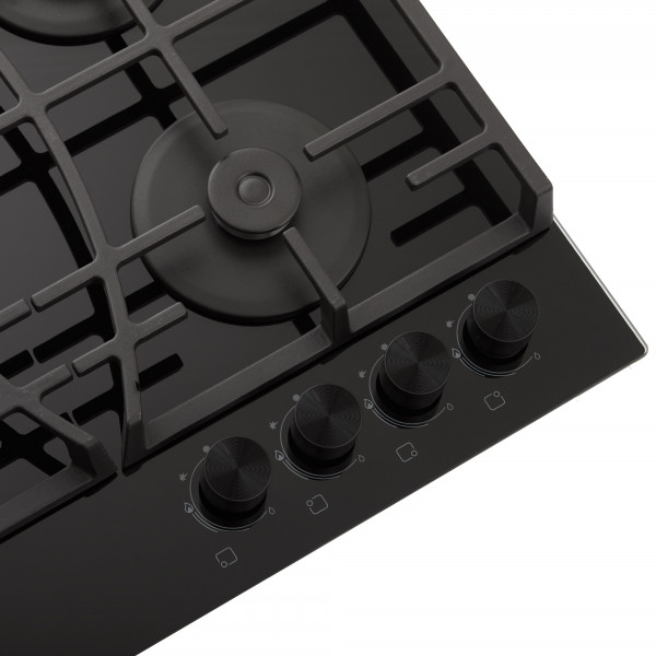 Фото - Варочная панель газовая ELEYUS LIRA 60 BL CWF