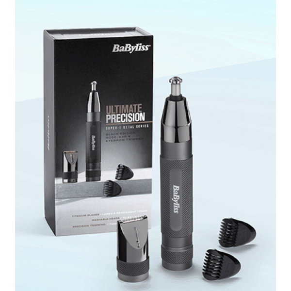 Фото - Тример для носа і вух Babyliss E111E