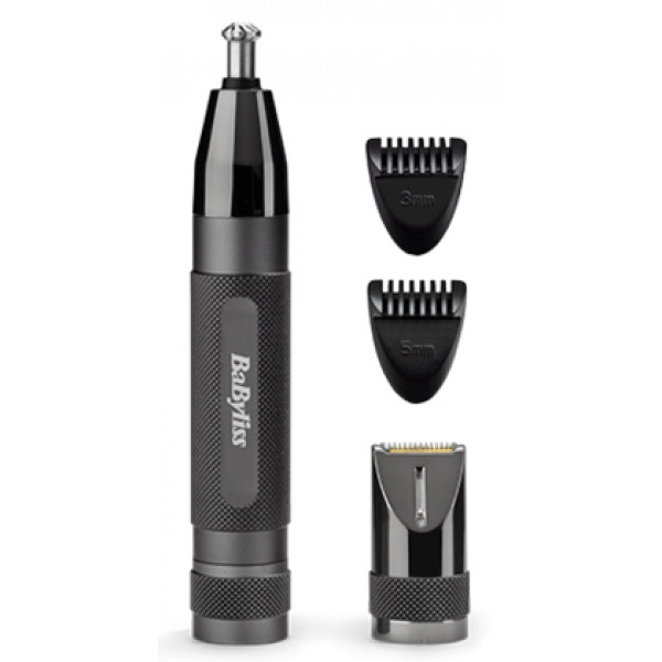 Фото - Тример для носа і вух Babyliss E111E