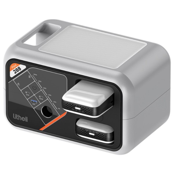 Фото - Зарядна станція універсальна Litheli FLINT В288,(300Вт, 287 Вт/год) + 2 Power Bank (U20EH15-0U200)