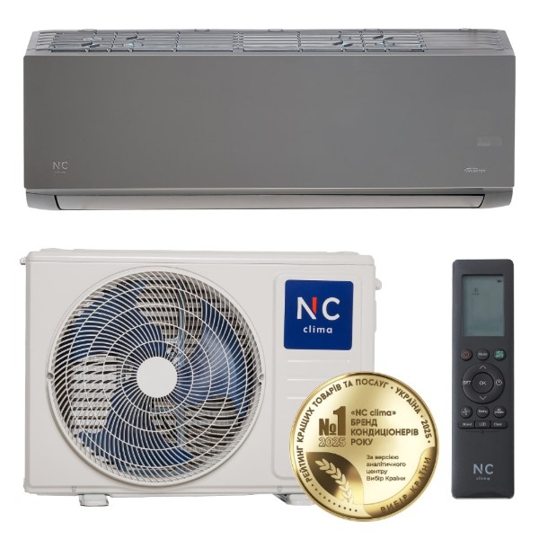 Фото - Кондиціонер спліт NC clima NCI09EHLIw1eu/NCO09EHLIw1eu